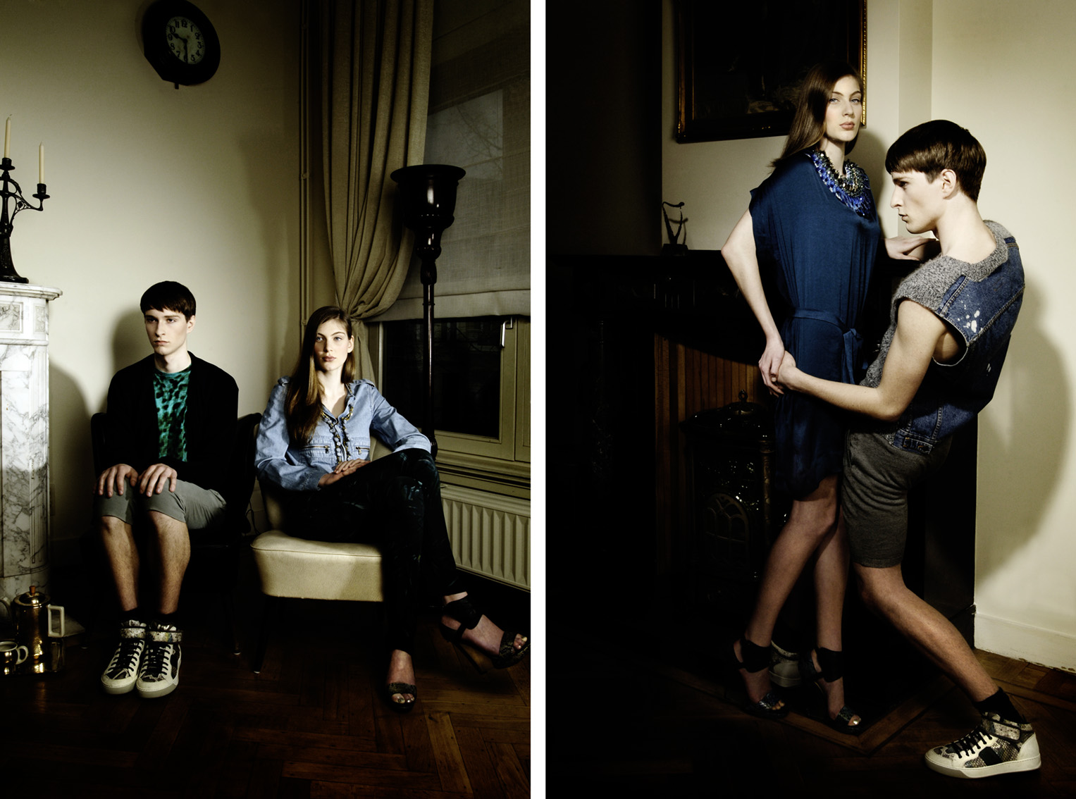 forbidden love, editorial for ppaper fashion, 2011